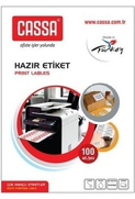 Cassa 1120 Laser Etiket 31X14Mm 120X100 12000 Adet - CASSA