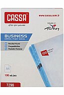 CASSA 7296 DELİKLİ POŞET DOSYA 100 MİKRON A4 100LÜ - CASSA