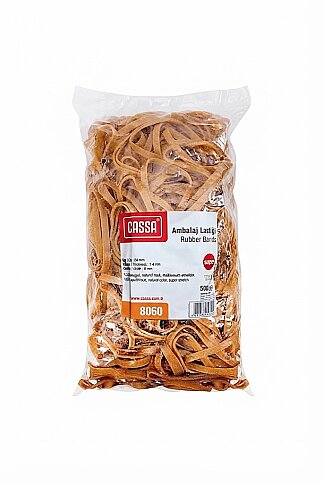 CASSA 8060 GENİŞ AMBALAJ LASTİĞİ 500gr KUTU - 1