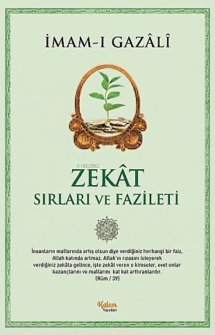 ÇELİK YAYINEVİ ZEKAT SIRLARI VE FAZİLETİ-İMAM-I GAZALİ - 1