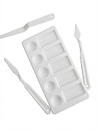 CEOART PLASTİK SPATULA 3LÜ+PALET SETİ (CEO-SN0015) - CEOART