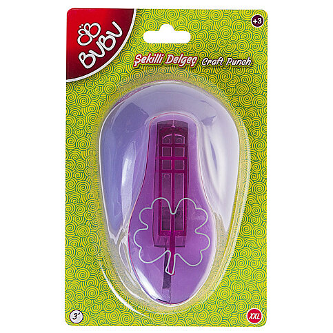 CEREN BUBU DE0014 ŞEKİLLİ DELGEÇ YONCA XXL - 1
