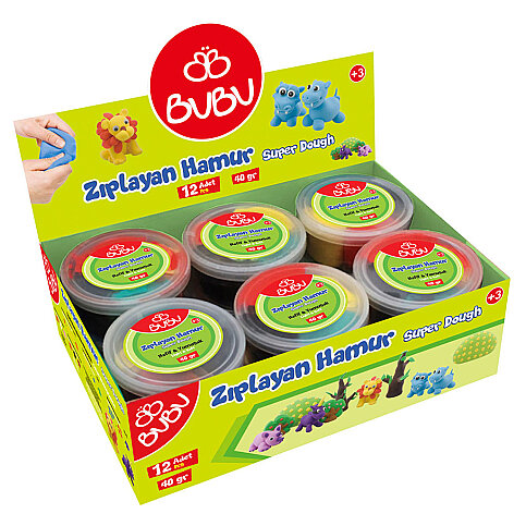 CEREN BUBU HA0001 ZIPLAYAN OYUN HAMURU 40gr - 1