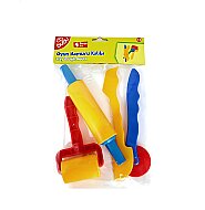 CEREN BUBU HK0012 OYUN HAMURU KALIBI 4 PARÇA - BUBU