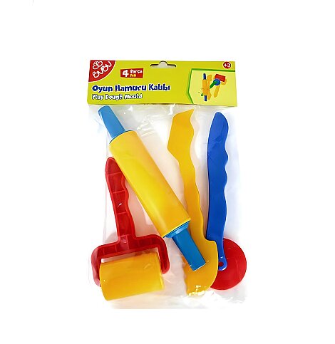 CEREN BUBU HK0012 OYUN HAMURU KALIBI 4 PARÇA - 1