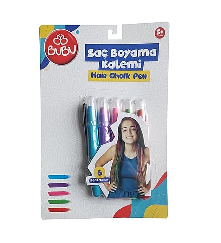 CEREN BUBU SK0001 SAÇ BOYAMA KALEMİ 5 RENK BLİSTER - 1