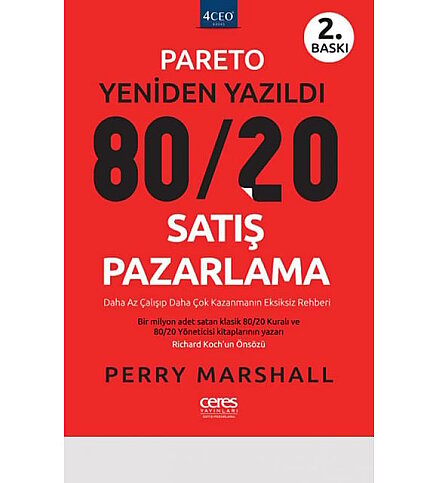 CERES YAYINLARI PARETO YENİDEN YAZILDI 80-20 SATIŞ PAZARLAMA-PERRY MARSHALL - 1
