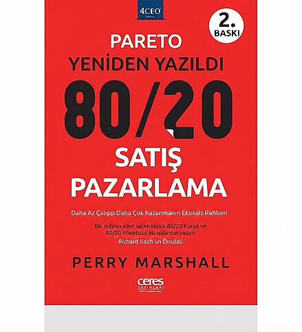 CERES YAYINLARI PARETO YENİDEN YAZILDI 80-20 SATIŞ PAZARLAMA-PERRY MARSHALL - 1