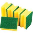 Best Oluklu Bulaşık Süngeri Yeşil 5Li - BEST