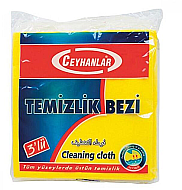 CEYMOP SARI TEMİZLİK BEZİ 35x38cm 3LÜ (CYP-016) - CEYMOP