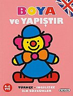 ÇİÇEK YAYINCILIK BOYA VE YAPIŞTIR BOYAMA KİTABI - ÇİÇEK YAYINCILIK