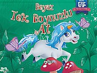 ÇİÇEK YAYINCILIK POP UP MİNİ MASALLAR-BEYAZ TEK BOYNUZLU AT - ÇİÇEK YAYINCILIK