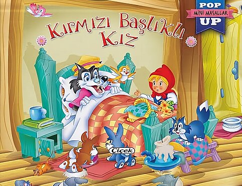 ÇİÇEK YAYINCILIK POP UP MİNİ MASALLAR-KIRMIZI BAŞLIKLI KIZ - 1