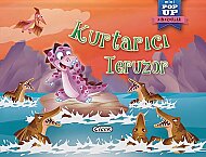 ÇİÇEK YAYINCILIK POP UP MİNİ MASALLAR-KURTARICI TERUZOR - ÇİÇEK YAYINCILIK