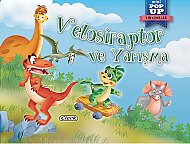 ÇİÇEK YAYINCILIK POP UP MİNİ MASALLAR-VELOSİRAPTOR VE YARIŞMA - ÇİÇEK YAYINCILIK