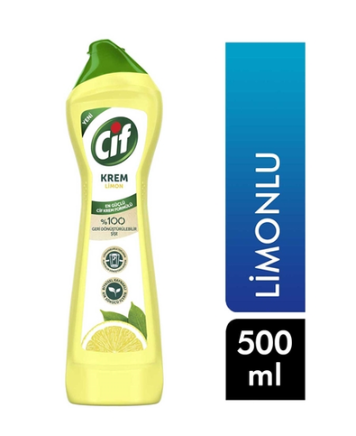 Cif Krem Temizleyici Limonlu 500Ml - 2