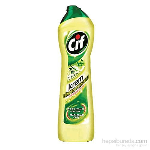 CİF KREM TEMİZLEYİCİ LİMONLU 500ml - 1