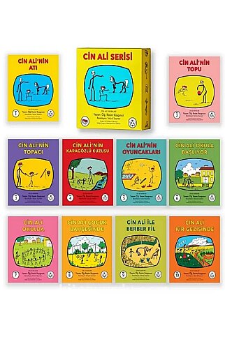 CİN ALİ YAYINLARI CİNALİ HİKAYE KİTAPLARI 10LU SET - 1