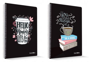 Çınar Coffee Spiralli Defter A4 Çizgili 72 Yaprak (72607) - 3