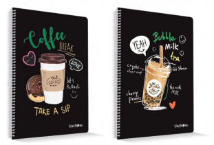 Çınar Coffee Spiralli Defter A4 Çizgili 72 Yaprak (72607) - 5