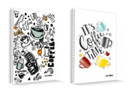 Çınar Coffee Spiralli Defter A4 Kareli 72 Yaprak (72608) - 2