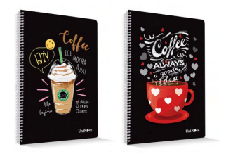 Çınar Coffee Spiralli Defter A4 Kareli 72 Yaprak (72608) - 4