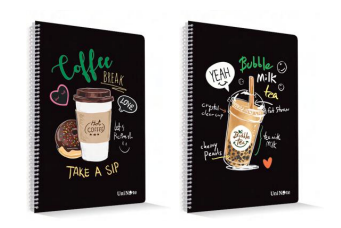 Çınar Coffee Spiralli Defter A4 Kareli 72 Yaprak (72608) - 5