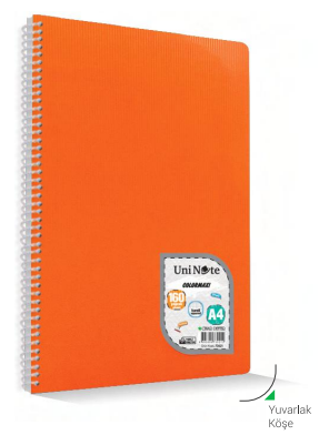 Çınar Colormaxi Spiralli Defter 17x24 Çizgili 120 Yaprak (73113) - 1