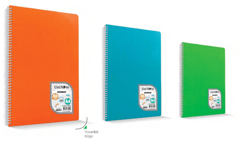 Çınar Colormaxi Spiralli Defter 17x24 Çizgili 120 Yaprak (73113) - 2