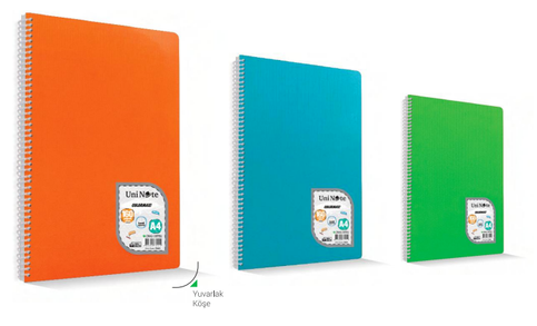 Çınar Colormaxi Spiralli Defter 17x24 Kareli 120 Yaprak (73114) - 2