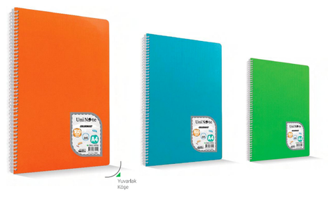 Çınar Colormaxi Spiralli Defter 17x24 Kareli 96 Yaprak (73111) - 2