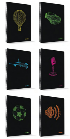 Çınar Freestyle Spiralli Defter A4 Çizgili 72 Yaprak (72307) - 3