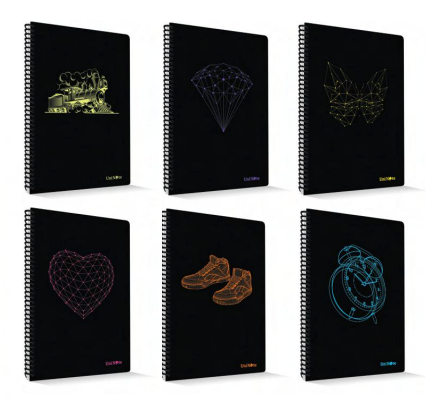 Çınar Freestyle Spiralli Defter A4 Kareli 72 Yaprak (72308) - 2