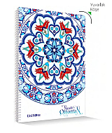 ÇINAR NİCEA OTTOMAN SPİRALLİ DEFTER A4 ÇİZGİLİ 96 YAPRAK (71710) - ÇINAR