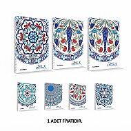 ÇINAR NİCEA OTTOMAN SPİRALLİ DEFTER A4 KARELİ 72 YAPRAK (71708) - ÇINAR
