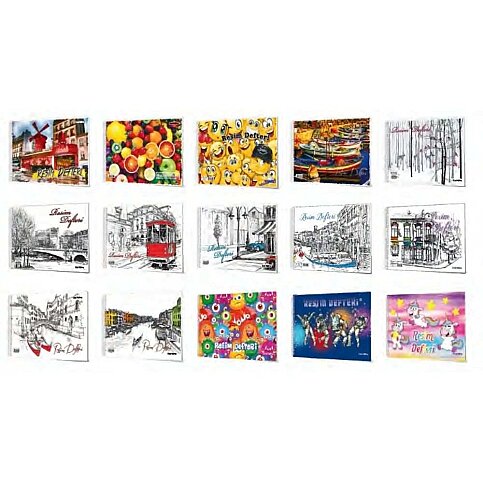 ÇINAR RESİM DEFTERİ 24x34 30 YAPRAK (33009) - 1