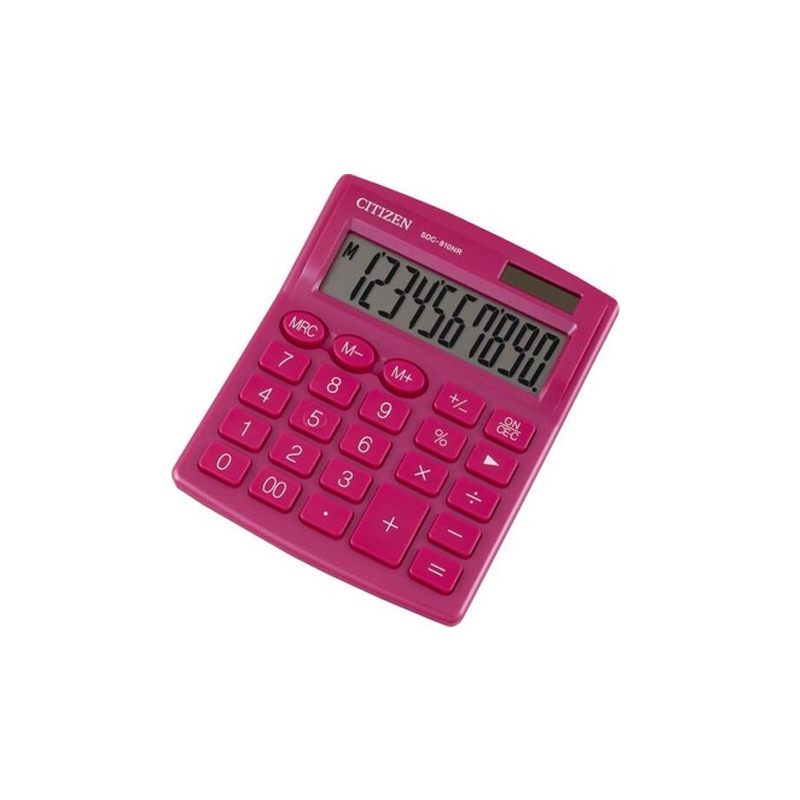 CİTİZEN SDC-812NR MASA ÜSTÜ HESAP MAKİNESİ PEMBE 12 HANE(4007812003)