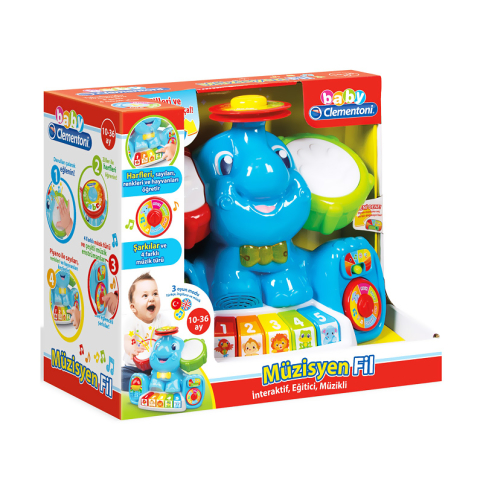 Clementoni Musical Elephant (64307) - 1