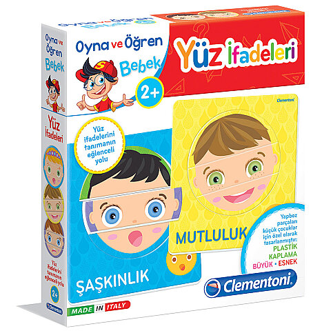 CLEMENTONİ OYNA VE ÖĞREN YÜZ İFADELERİ (64431) - 1
