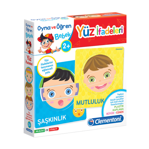 Clementoni Oyna Ve Öğren Yüz İfadeleri (64431) - 1