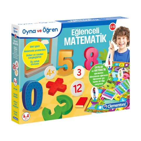 Clementoni Eğlenceli Matematik (64808) - 1