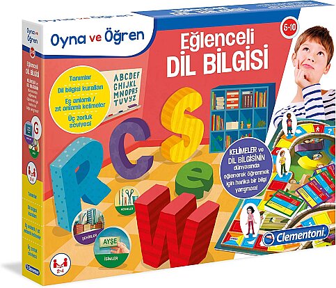 CLEMENTONİ OYNA VE ÖĞREN DİL BİLGİSİ (64809) - 1