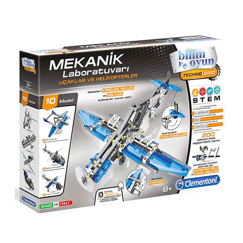 Clementoni Mekanik Laboratuvarı-Uçaklar (64996) - 1
