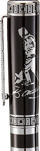 CLKPEN ZPÖ01 DOLMA KALEM+ROLLER KALEM SETİ ATATÜRK SİLÜETLİ - 1