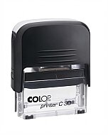 COLOP C30 PRİNTER KAŞE 18x47mm SİYAH (15314075) - COLOP