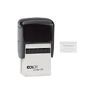 COLOP P52 PRİNTER OTOMATİK DİKDÖRTGEN KAŞE 20x30mm SİYAH (15314183) - COLOP