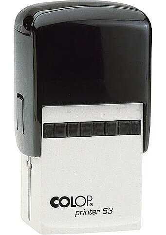 COLOP P53 PRİNTER İNGİLİZCE TARİHLİ KAŞE 30x45mm - 1