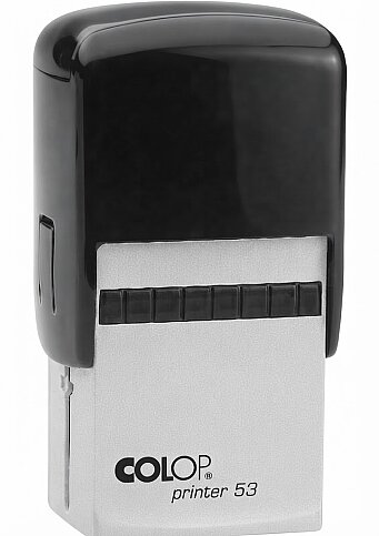 COLOP P53 PRİNTER İNGİLİZCE TARİHLİ KAŞE 30x45mm - 1