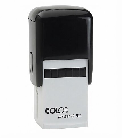 COLOP Q30 PRİNTER OTOMATİK KARE KAŞE 30x30mm SİYAH (15314224) - 1