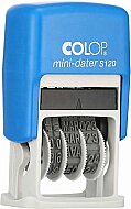 COLOP S120 TARİH KAŞESİ 8x45mm İNGİLİZCE (15314293) - COLOP